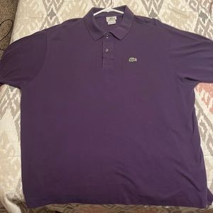 Purple Lacoste Polo